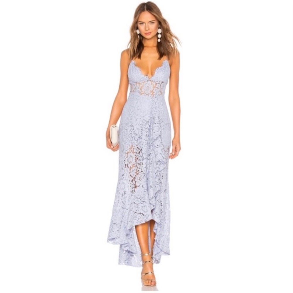 NBD Revolve Blue Lavender Gown